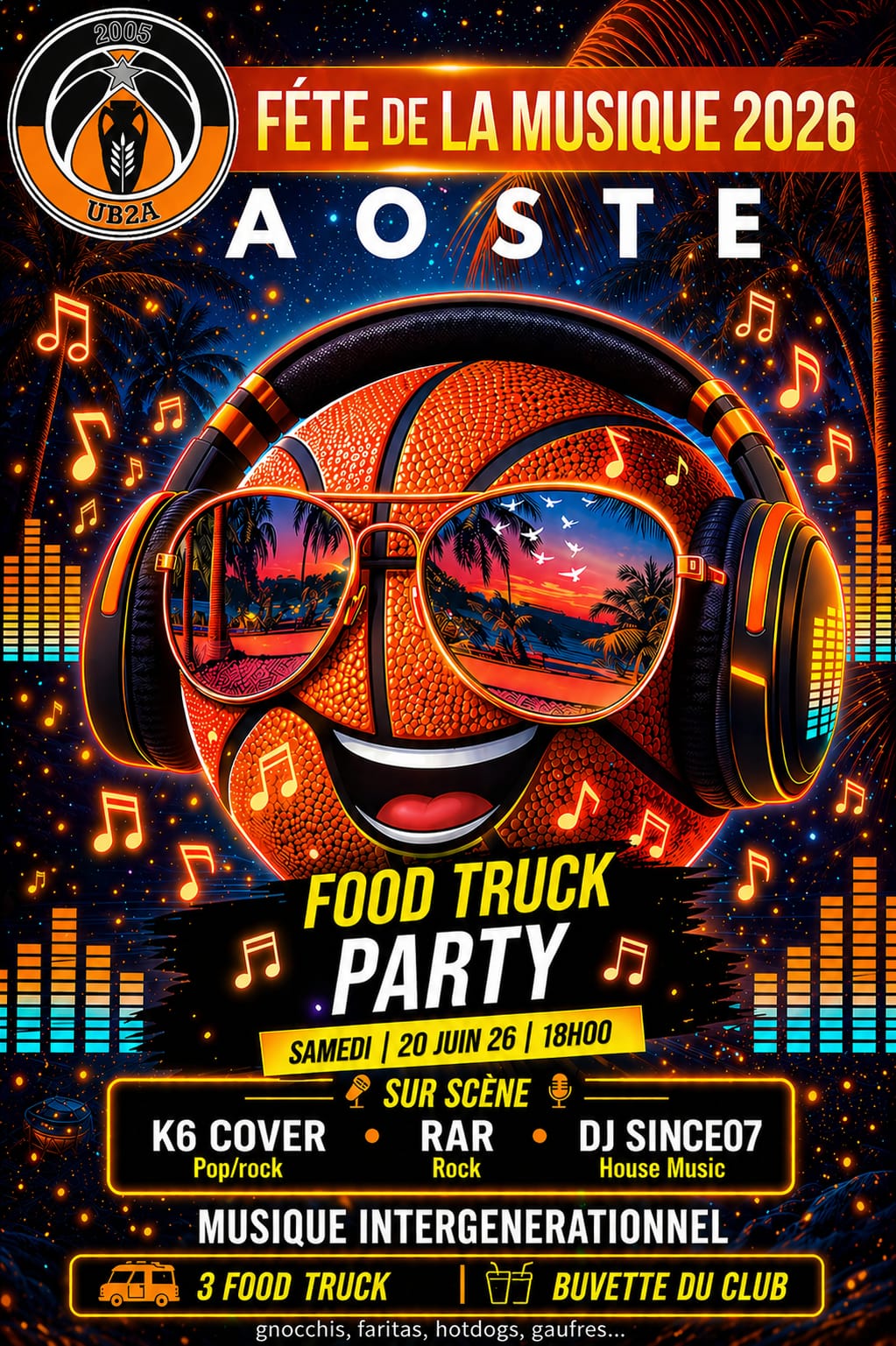 affiche fête de la musique 2026