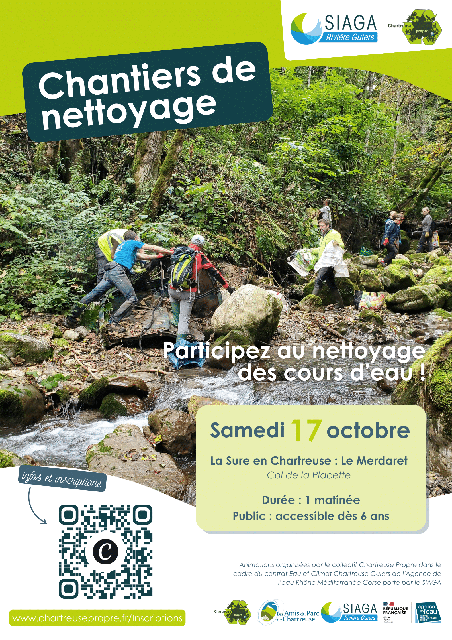 AAP Eau et participation citoyenne_Chantiers nettoyage