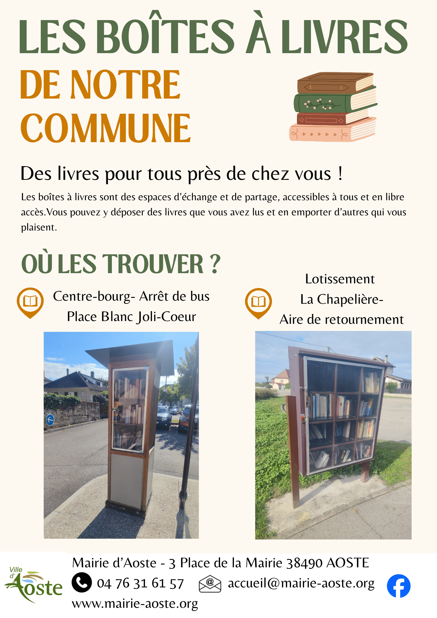 Les boÎTES À LIVRES(1)